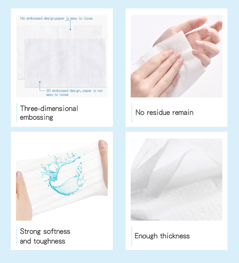 Embossed White Tissue Paper